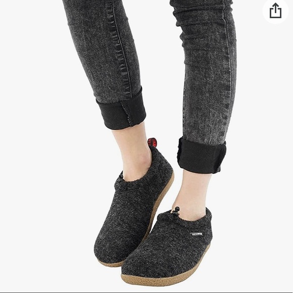 Giesswein Shoes - GIESSWEIN Slipper| Vent, Anthracite